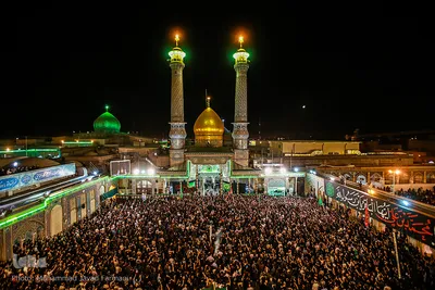 آیین سنتی مسلمیه در حرم سیدالکریم