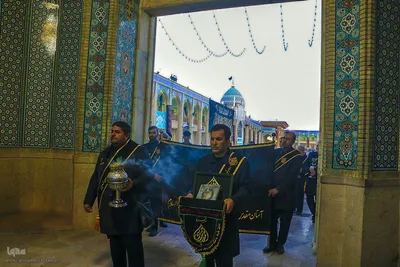 مراسم عزاداری شب شهادت حضرت شاهچراغ(ع)