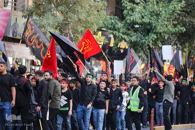 عزاداری نوجوانان به مناسبت روز قاسم‎