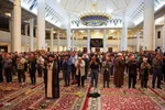 مرثیه سرایی حاج صادق آهنگران در رثای شهادت حضرت فاطمه سلام‌الله‌علیها