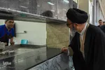 بازدید حجت الاسلام والمسلمین سیدمحمدعلی آل‌هاشم، نماینده ولی فقیه در آذربایجان شرقی از سلف سرویس دانشگاه تبریز