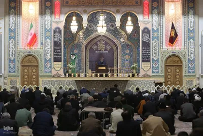 قرائت زیارت جامعه کبیره در حرم حضرت معصومه(س)