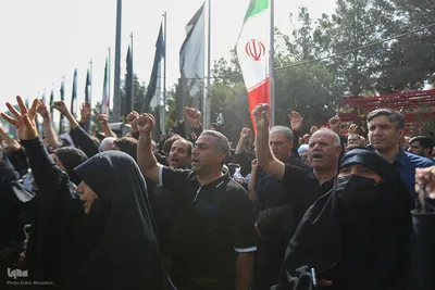 مراسم خاکسپاری سرداران حاجی‌زاده، باقری