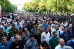 وداع مردم اصفهان با ۱۱ شهید تجاوز رژیم صهیونیستی
