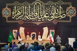 مرثیه سرایی حاج صادق آهنگران در رثای شهادت حضرت فاطمه سلام‌الله‌علیها