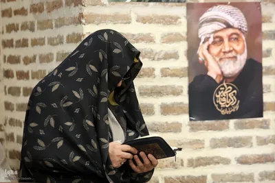 مراسم معنوی اعتکاف در مساجد قزوین