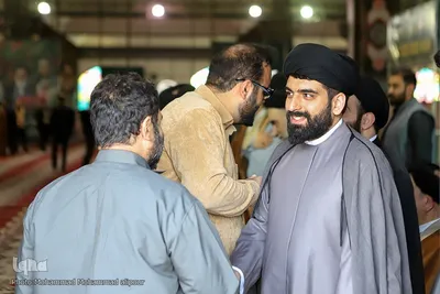مراسم چهلمین روز ارتحال آیت‌الله سیدعلی شفیعی