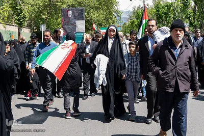 راهپیمایی روز قدس در کرج