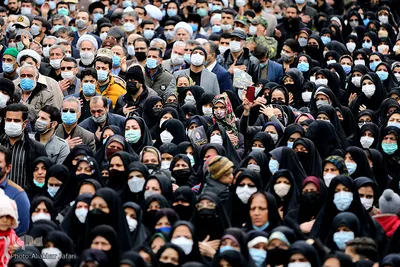 تشییع پیکر آیت‌الله علوی گرگانی - گرگان