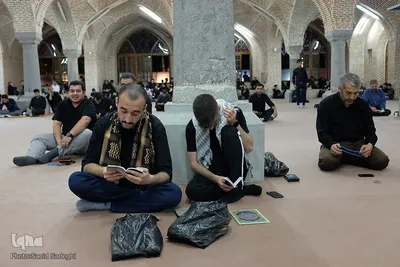 احیای شب بیست سوم ماه رمضان در مسجد جامع تبریز