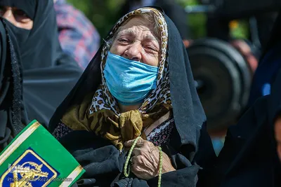 تشیع و تدفین شهید گمنام هشت سال دفاع مقدس