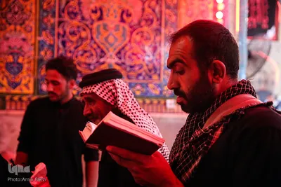 حرم مطهر اميرالمومنين علی(ع) در آستانه اربعین حسینی