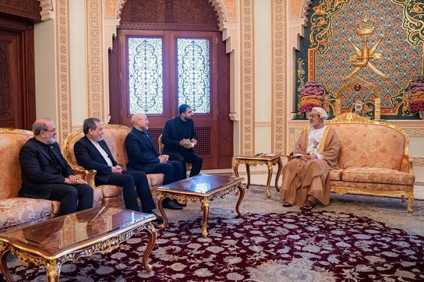 دیدار قالیباف با سلطان عمان
