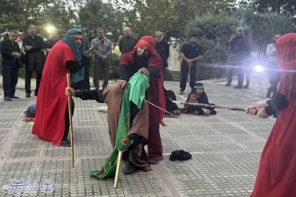 پایان کار بخش ملی نمایش اشک‌واره حسینی