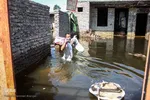 هوفل علی‌آباد گرفتار در سیل