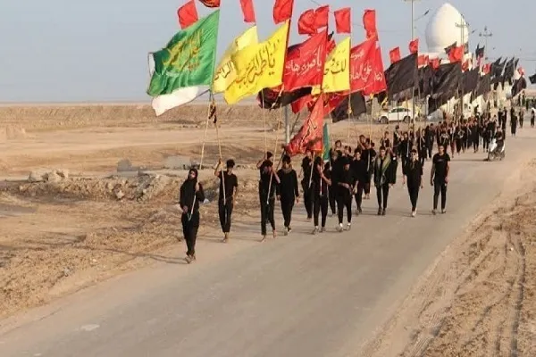 إنطلاق مسيرة الأربعين المليونية من رأس البيشة جنوبي العراق