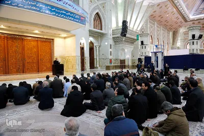 مراسم تجدید میثاق جامعه قرآنی با امام راحل (ره)