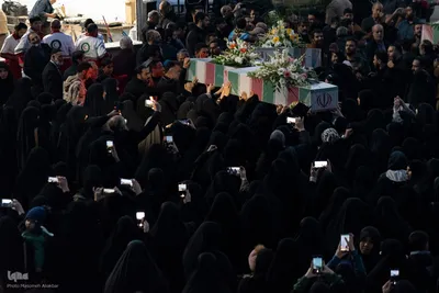 استقبال از ۶ شهید گمنام در کرج