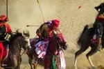 مراسم خیمه‌سوزان و مقتل‌خوانی در خمینی‌شهر اصفهان