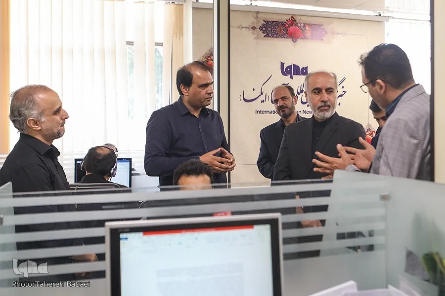 توئیت سخنگوی وزارت امور خارجه درباره بازدید خود از ایکنا