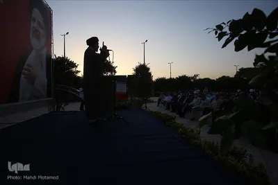 جشن پیروزی هواداران سید ابراهیم رئیسی در قزوین