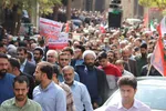 راهپیمایی ضد صهیونیستی در حمایت از مردم مظلوم فلسطین در ملایر