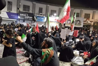 یکصد و چهاردهمین اجتماع مردم انقلابی همزمان با هشتمین شب ماه محرم در بابلسر