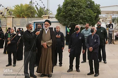 آیین تعویض پرچم آستان مقدس حضرت سید علاءالدین حسین(علیه السلام)‎‎