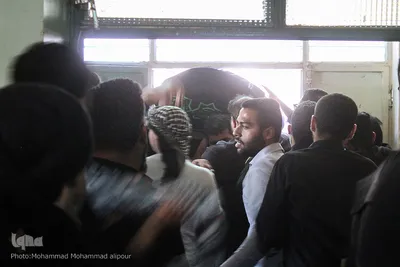 تشییع و تدفین آیت‌الله سید خضر موسوی