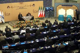 مراسم اختتامیه شانزدهمین نشست تخصصی استادان، قاریان و حافظان ممتاز قرآن کریم