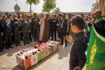 تشییع پیکر بسیجی شهید سید محمد امین مودت