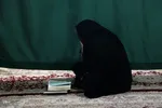جزءخوانی قرآن در آستان امامزاده جعفر(ع) یزد‎