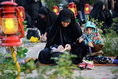 گلزار شهدای تهران، در روز شهادت امام رئوف