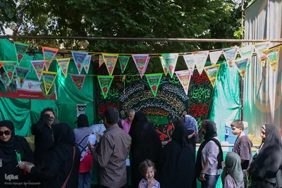 مهمانی کیلومتری غدیر در اصفهان