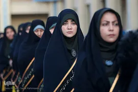 سیاه‌پوشی حرم مطهر حضرت شاهچراغ(ع)