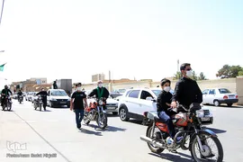 عزاداری خودرویی روز تاسوعا