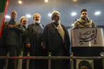 تجمع شبانه مردم در میدان ساعت تبریز