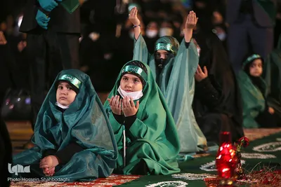 مراسم سفره نذری بزرگ حضرت رقیه(س) در قم