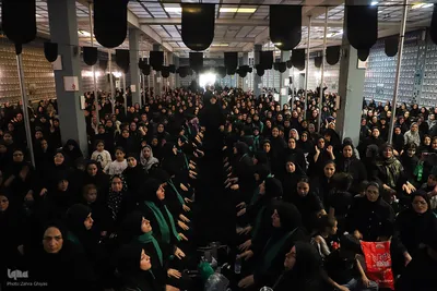 مجلس روضه حضرت اباعبدالله الحسین علیه‌السلام در فرهنگسرای بزرگ الغدیر تبریز