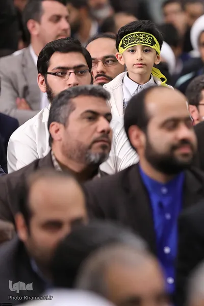 دیدار شرکت‌کنندگان در مسابقات قرآن با رهبر انقلاب