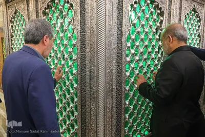 حضور وزیر کشور در حرم حضرت شاهچراغ (ع) ‎