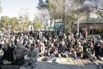 اقامه نماز باران در گلستان شهدای اصفهان