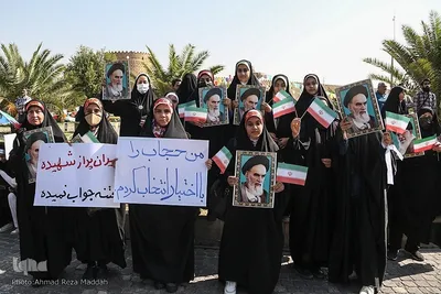 راهپیمایی «بانوان فاطمی» در شیراز