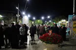 حال و هوای گلستان شهدای اصفهان در شب‌های حماسه و حضور