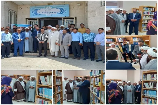 امام‌جمعه کلاله از کتابخانه شهر فراغی گنبد‌کاووس بازدید کرد