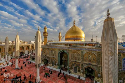 حال و هوای بارگاه علوی در آستانه میلاد امام علی(ع)
