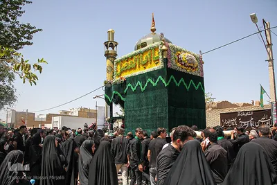 حسینیه ایران؛ تاسوعای حسینی در شهر شاهدیه یزد‎‎