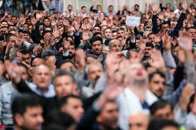 دیدار هزاران نفر از کارگران سراسر کشور با رهبر معظم انقلاب