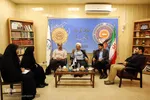 حضور حجت‌الاسلام رستگار در ایکنا خوزستان