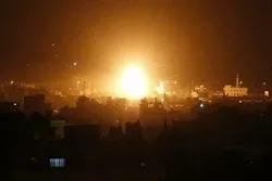 Zionist Regime Tanks Hit Positions in Gaza